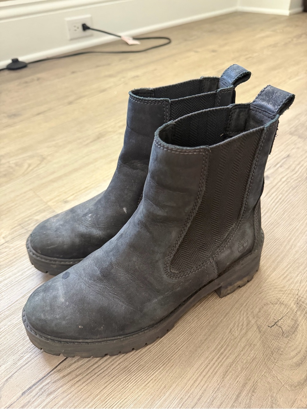 Timberland Black Chelsea Ankle Boots